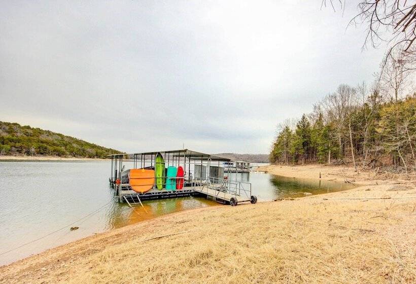 Secluded Beaver Lake Cabin W/ Private Dock!