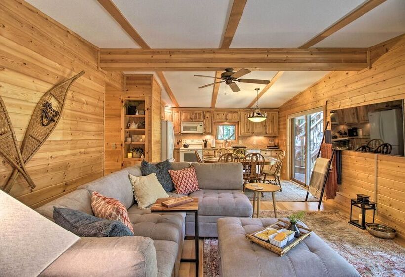 Spacious Cabin On Cross Lake: Treehouse & Sauna!