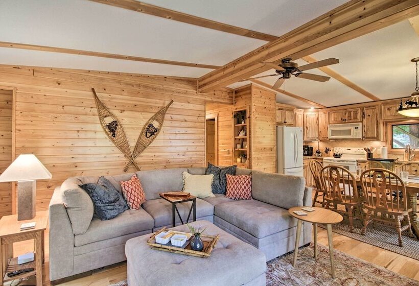 Spacious Cabin On Cross Lake: Treehouse & Sauna!
