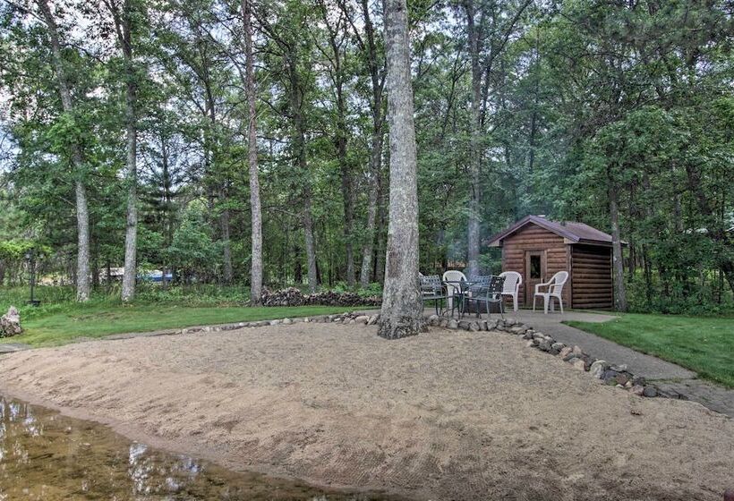 Spacious Cabin On Cross Lake: Treehouse & Sauna!