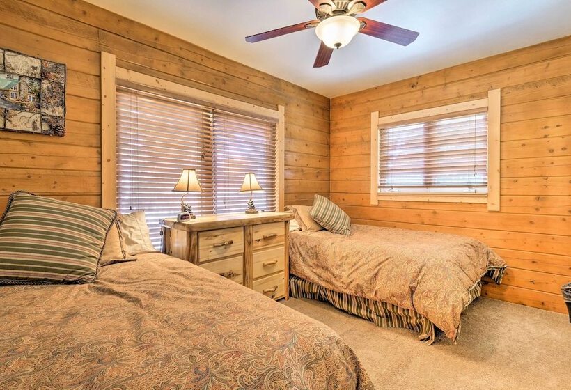 Spacious Fairplay Cabin W/ Deck & Dry Sauna!