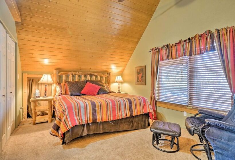 Spacious Fairplay Cabin W/ Deck & Dry Sauna!