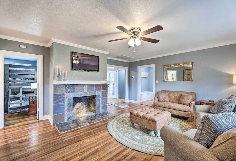 Spacious Lakefront Retreat W/ Hot Tub + Dock!