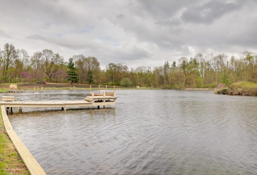 Spacious Plymouth Hideaway On Acreage W/ Lake!