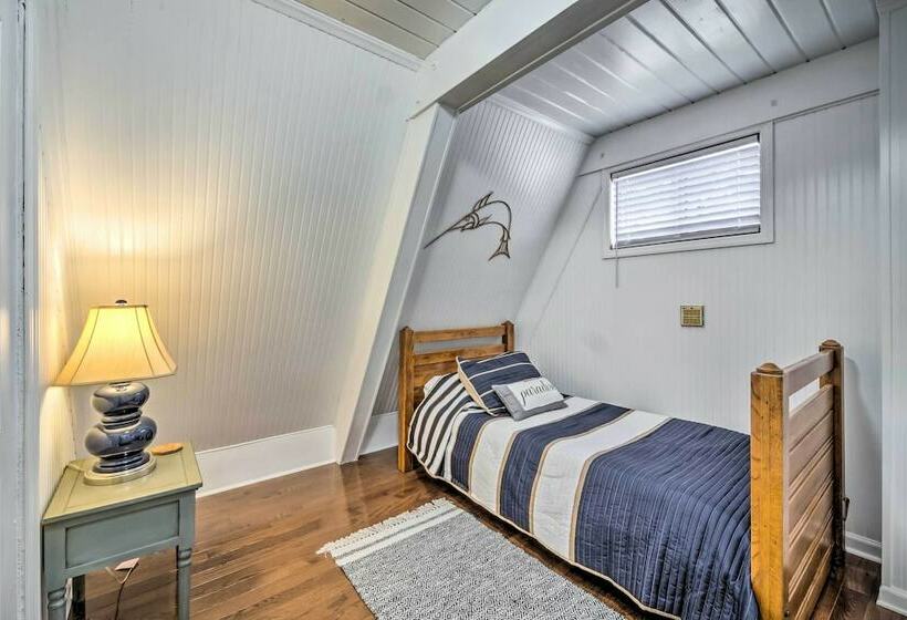 Stunning Aframe Retreat W/ Spacious Deck!