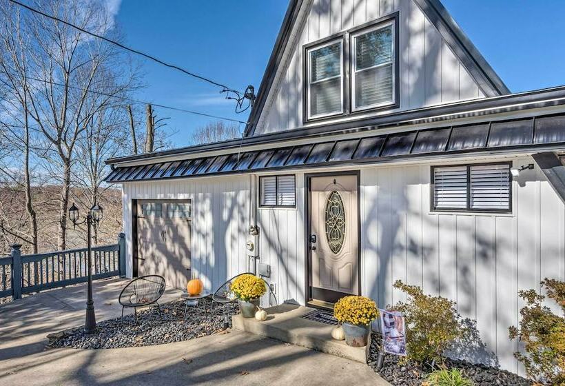 Stunning Aframe Retreat W/ Spacious Deck!