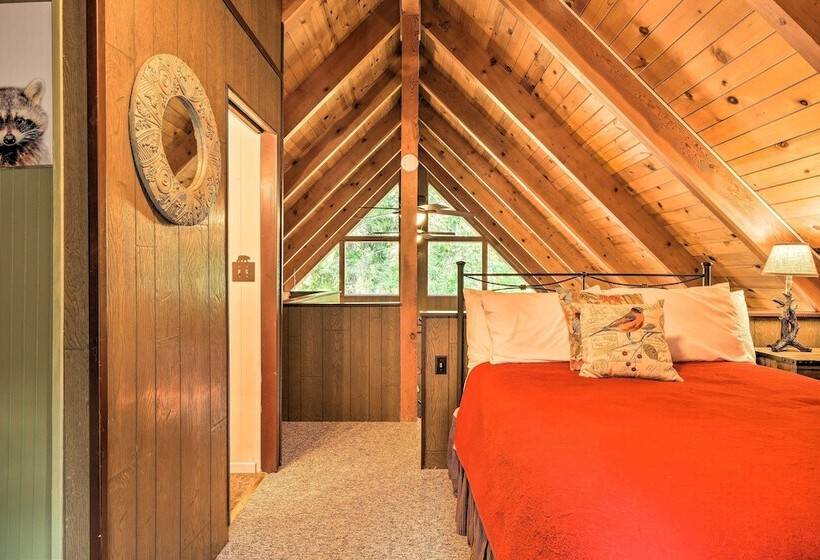 Twain Harte Mountain Cabin W/ Deck   3 Mi To Dtwn