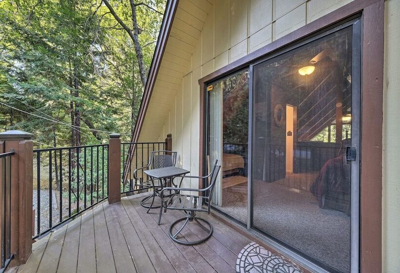 Twain Harte Mountain Cabin W/ Deck   3 Mi To Dtwn