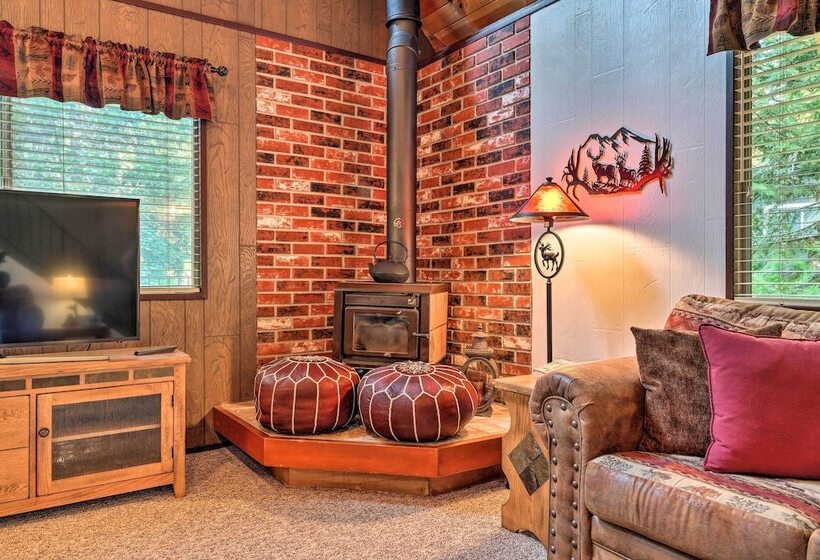 Twain Harte Mountain Cabin W/ Deck   3 Mi To Dtwn