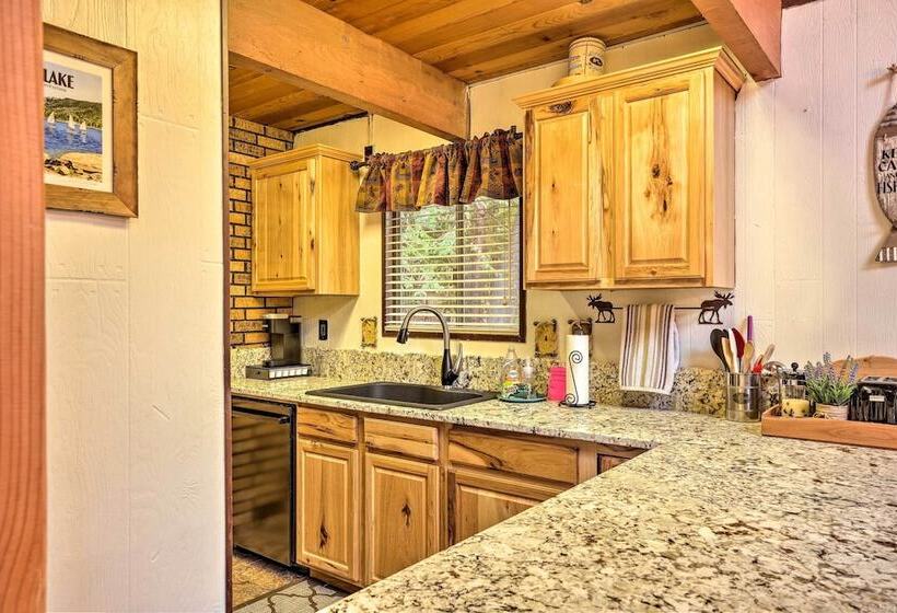 Twain Harte Mountain Cabin W/ Deck   3 Mi To Dtwn