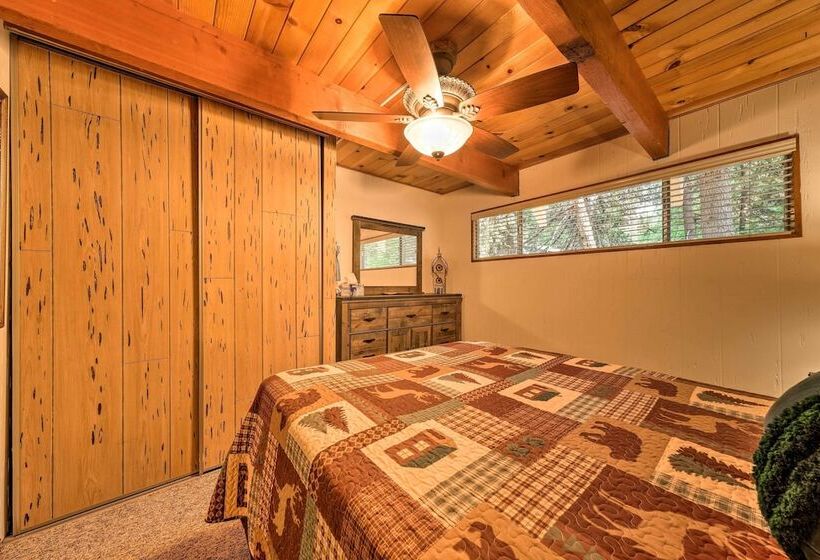 Twain Harte Mountain Cabin W/ Deck   3 Mi To Dtwn
