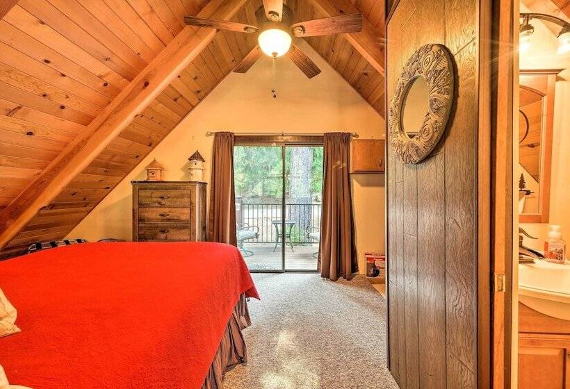 Twain Harte Mountain Cabin W/ Deck   3 Mi To Dtwn