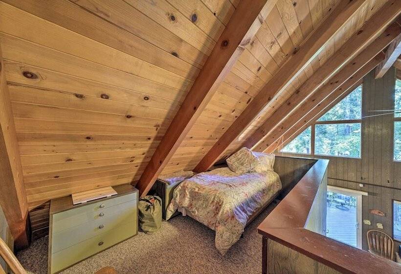 Twain Harte Mountain Cabin W/ Deck   3 Mi To Dtwn