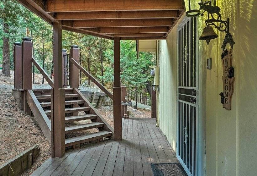 Twain Harte Mountain Cabin W/ Deck   3 Mi To Dtwn