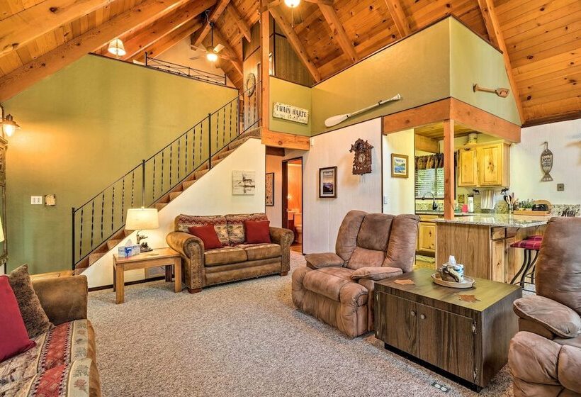 Twain Harte Mountain Cabin W/ Deck   3 Mi To Dtwn