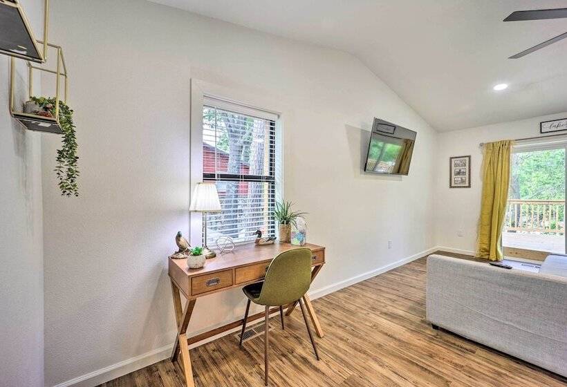 Updated Lakefront Cabin W/ Deck & Boat Dock!