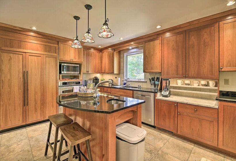 Updated Ranch Style Home W/ Scenic Deck, Pond