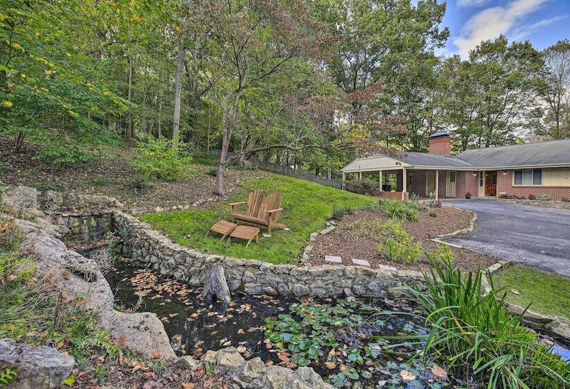 Updated Ranch Style Home W/ Scenic Deck, Pond