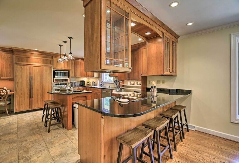 Updated Ranch Style Home W/ Scenic Deck, Pond