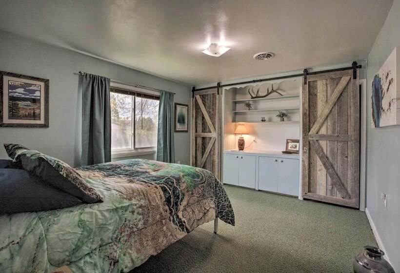 Walkable Ten Sleep House W/ Patio & Sunroom!