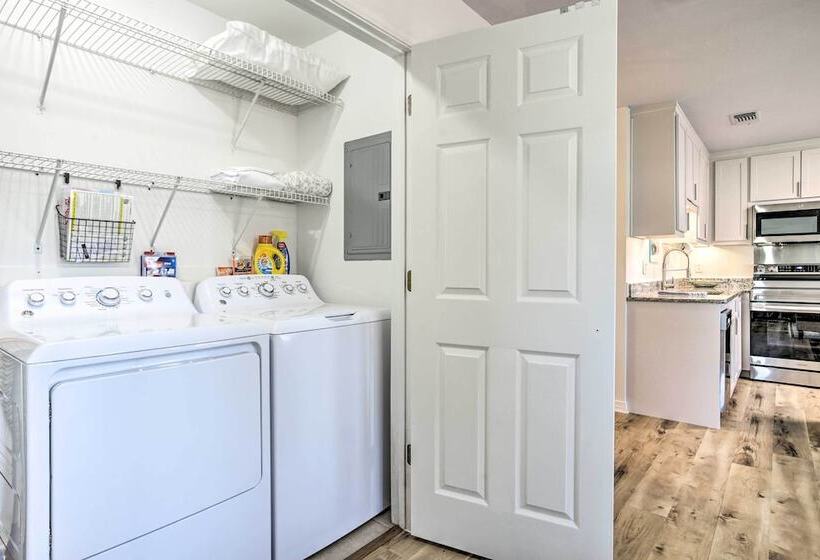 Waterfront Bay St Louis Oasis W/ Deck & Dock!