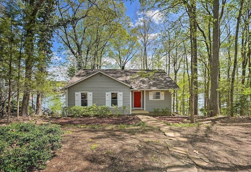 Waterfront Cottage W/ Boat Dock & 3 Decks!