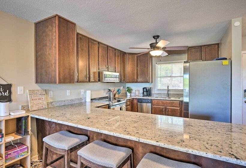 Waterfront Cottage W/ Boat Dock & 3 Decks!