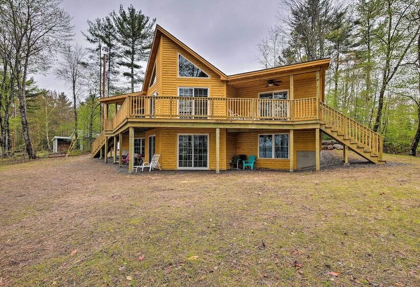Waterfront Davis Pond Cabin W/ Dock + Kayaks!