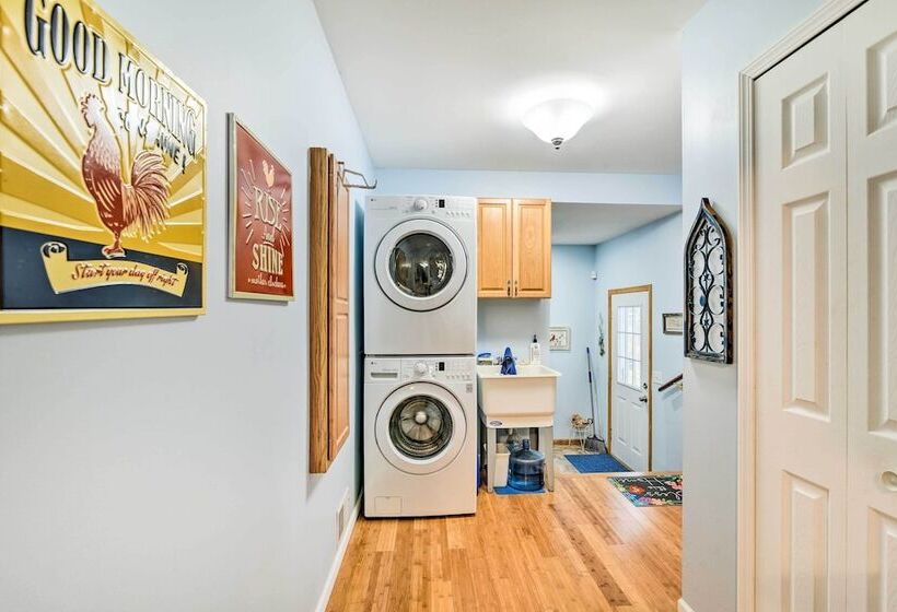 Waterfront Gladwin Home W/ Deck + Fire Pit!