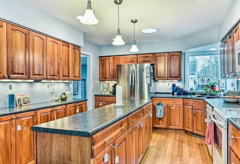 Waterfront Gladwin Home W/ Deck + Fire Pit!