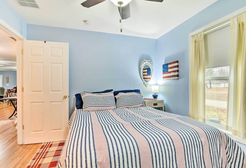 Waterfront Gladwin Home W/ Deck + Fire Pit!