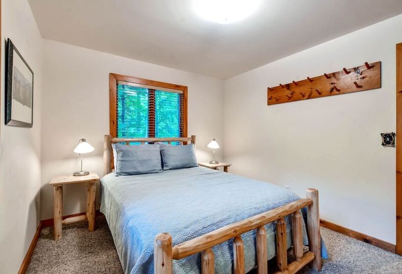 Waterfront Highland Lake Home W/ Deck + Dock