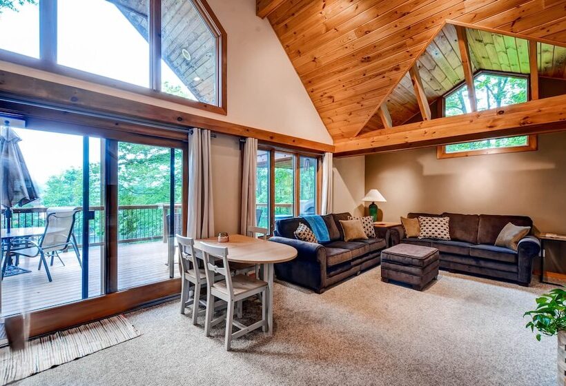 Waterfront Highland Lake Home W/ Deck + Dock