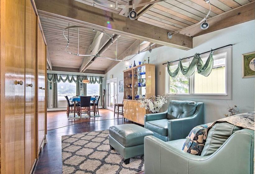 Waterfront House W/ Glacial Views   Near Downtown!