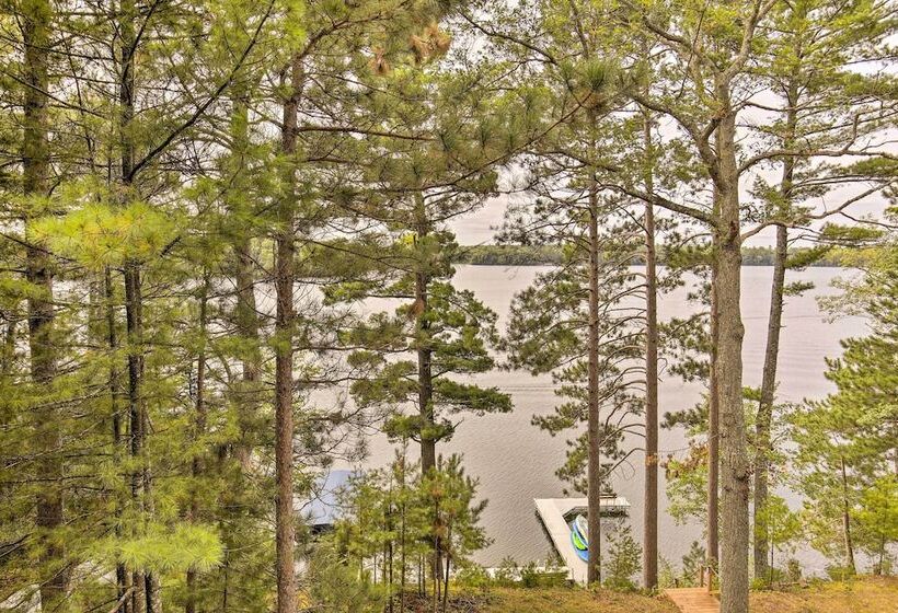 Waterfront Lake Tomahawk Cabin W/ Game Room!