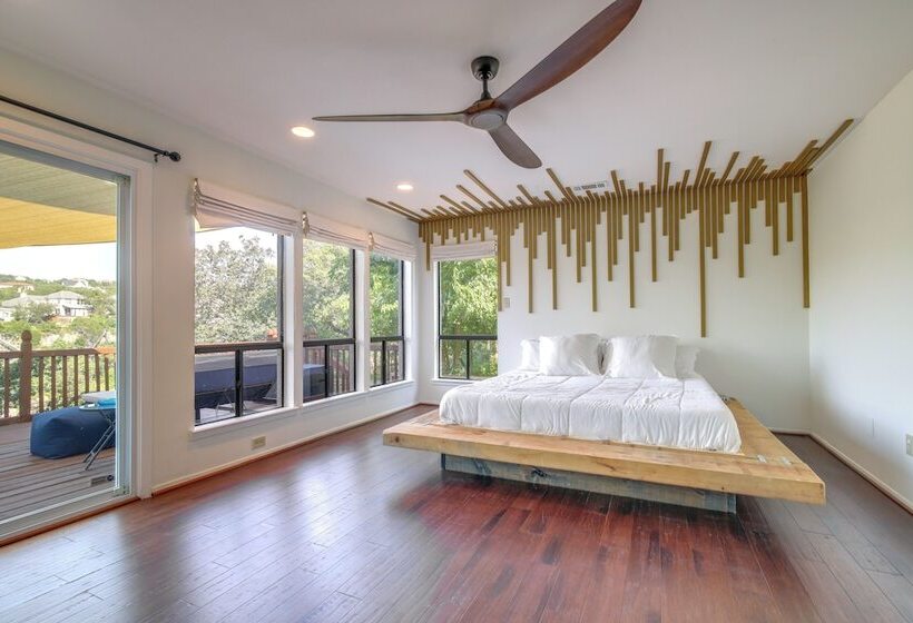 Waterfront Lake Travis Luxury Home W/ Large Deck!