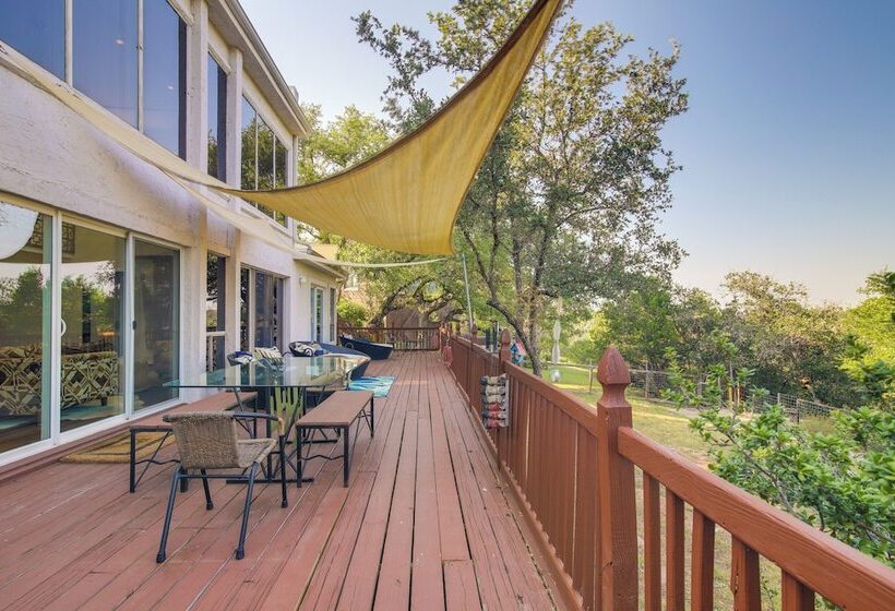 Waterfront Lake Travis Luxury Home W/ Large Deck!