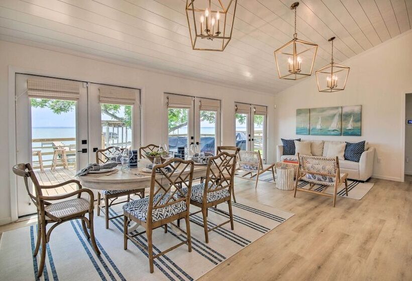 Waterfront Livingston Home W/ Dock & Porch!