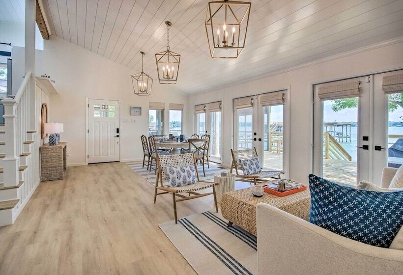 Waterfront Livingston Home W/ Dock & Porch!