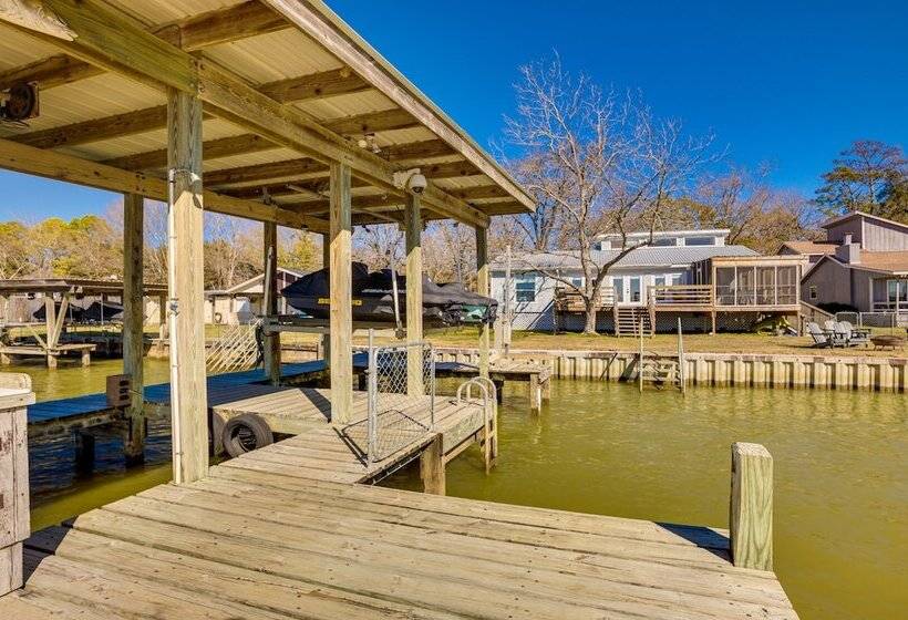 Waterfront Livingston Home W/ Dock & Porch!