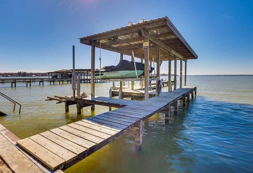 Waterfront Livingston Home W/ Dock & Porch!