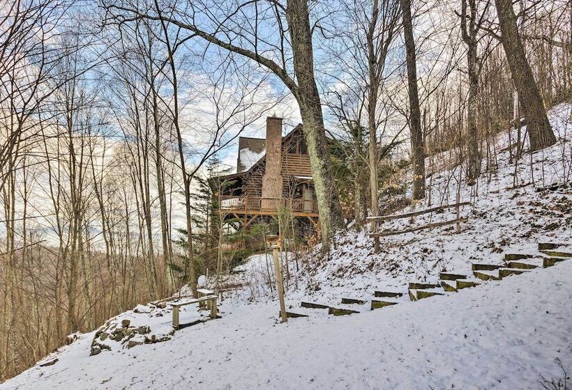 Waynesville Escape   Mtn Cabin Above The Clouds!