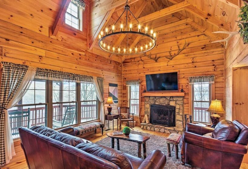 Waynesville Escape   Mtn Cabin Above The Clouds!