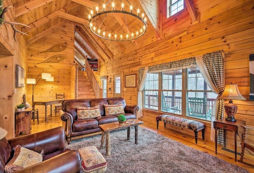 Waynesville Escape   Mtn Cabin Above The Clouds!