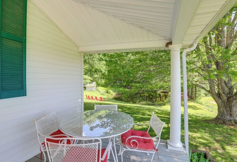 Weaverville Cottage: Fishing Pond & Mountain Views