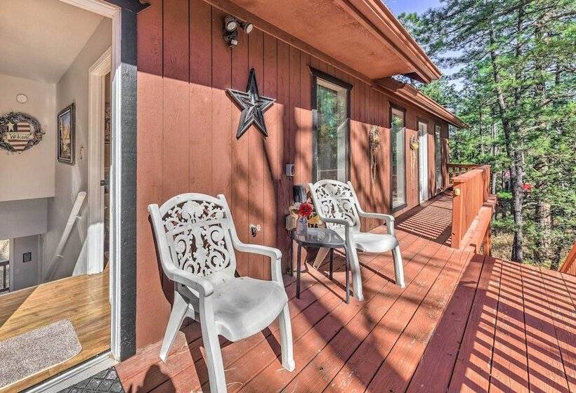 Dog Friendly Alto Escape W/ Hot Tub + Foosball!