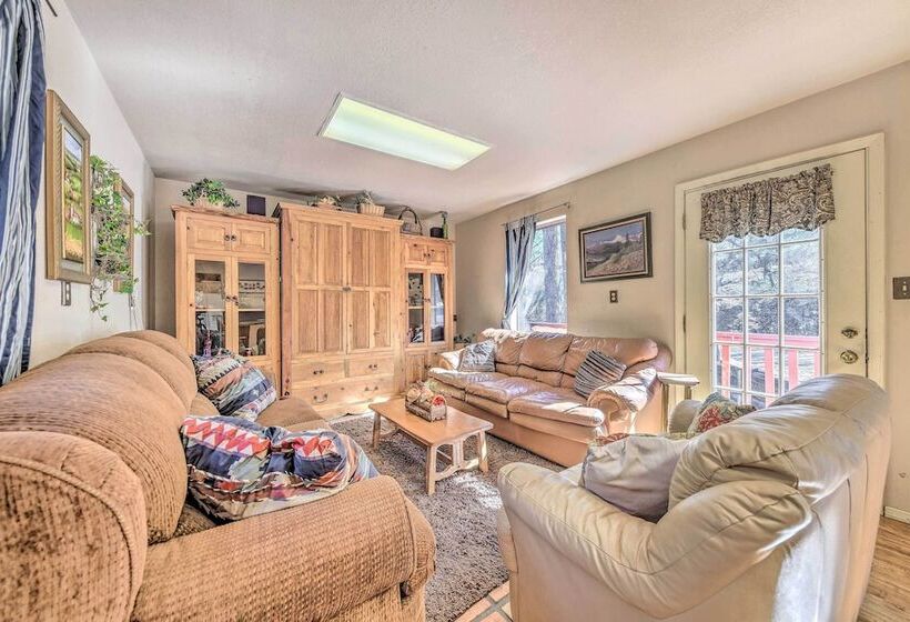 Dog Friendly Alto Escape W/ Hot Tub + Foosball!