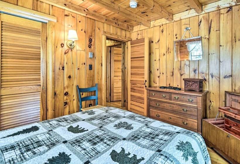 Andover Cabin Retreat W/ Hot Tub & Fireplace!