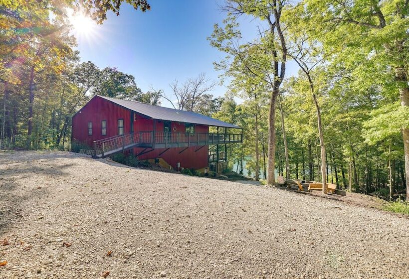 Beaver Lake Home On 3 Acres W/ Lake Access!