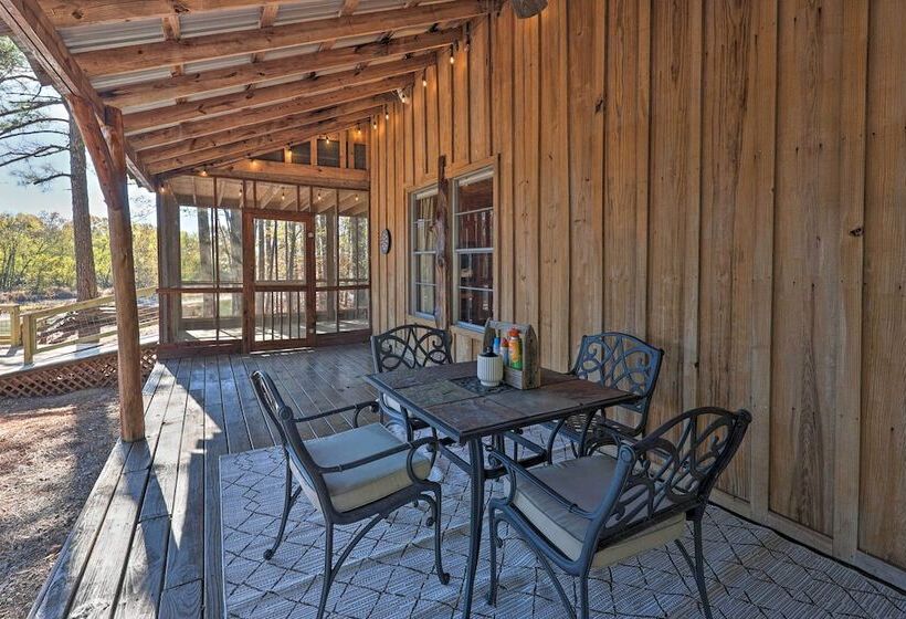 Waterfront Deck: Home On Ouachita River!